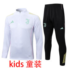 2025/26 JUV White Kids Sweater Tracksuit