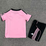 2025/26 Leicester City Third Pink Kids Soccer Jersey
