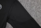 2025/26 Man City Black Sweater Tracksuit
