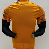 2025/26 Roma Away Orange Player Version Soccer Jersey
