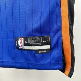 NY Knicks CLARKSON #00 Blue City Edition NBA Jersey