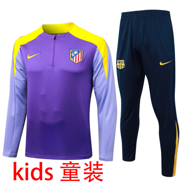 2025/26 ATM Purple Kids Sweater Tracksuit
