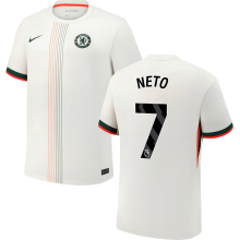 NETO #7 CFC 1:1 Quality Away Fans Soccer Jersey 2025/26 (League Font 联赛字体 ) ★★