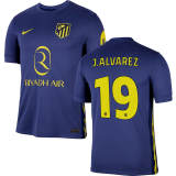 J.ALVAREZ #19 ATM Home Fans Jersey 2025/26 UCL Font 欧冠字体 ★★