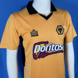 2002/2004 Wolves Home Yellow Retro Soccer Jersey