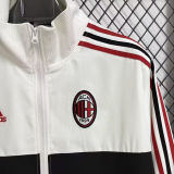 2025/26 AC White Retro Windbreaker