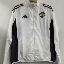 2025/26 M Utd White Windbreaker