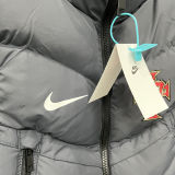 2026/27 Portugal Grey Black Cotton Vest Jacket  J3308 灰黑色