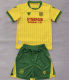 2025/26 Nantes Home Yellow Kids Soccer Jersey