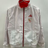 2026 Sevilla FC Red And White Reversible Windbreaker 双面