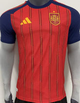 2026/27 Spain Home Red Player Version Soccer Jersey