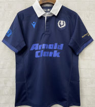 2026 Scotland 100th Anniversary Edition Royal Blue Rugby Jersey 苏格兰
