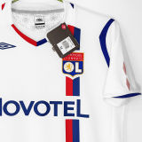 2008/2009 Lyon Home White Retro Soccer Jersey