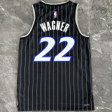 2026 Magic WAGNER #22 Black NBA Jerseys