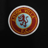 2026 Aston Villa Black Retro Style Hoody 黑色 小绣花