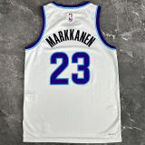 2026 Jazz MARKKANEN #23 White NBA Jerseys