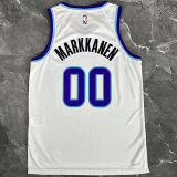 2026 Jazz MARKKANENE #00 White NBA Jerseys