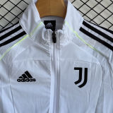 2026 JUV White Windbreaker Jacket  （A Set）