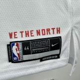 2023 Toronto Raptors INGRAM # 3  White NBA Jerseys