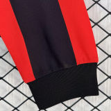 1977/1978 Nice Home Red Retro Long Sleeve Soccer Jersey