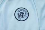 2026/27 Man City Light Blue Kids Jacket Tracksuit