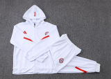 2026/27 PSG White Zipper Jacket Tracksuit