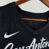 2026/27 Spurs WEMBANYAMA #1 Black City version NBA Jerseys