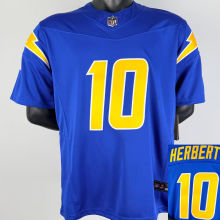 HERBERT #10 Men's Los Angeles Chargers NFL Jersey 闪电