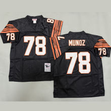 MUNDZ #78 Men's Cincinnati Bengals Retro NFL Jersey 猛虎