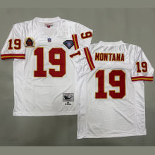 MONTANA #19 Men's Kansas City Chiefs Retro NFL Jersey 酋长