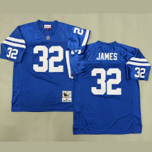 JAMES #32 Men's Indianapolis Colts Retro NFL Jersey 小马