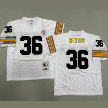 BETTIS #36 Men's Pittsburgh Steelers Retro NFL Jersey 钢人