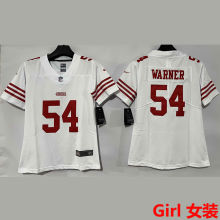 WARNER #54 San Francisco 49ers Girl NFL Jersey 49人