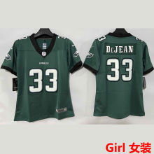 DEJEAN #33 Philadelphia Eagles Girl NFL Jersey 老鹰