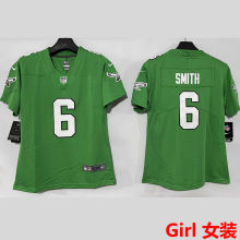 SMITH #6 Philadelphia Eagles Girl NFL Jersey 老鹰