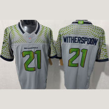 WITHERSPOON #21 Men's Seattle Seahawks NFL Jersey 海鹰