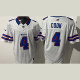 COOK #4 Men's Buffalo Bills NFL Jersey 布法罗比尔  (3代）