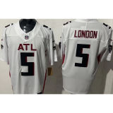 LONDON #5 Men's Atlanta Falcons NFL Jersey 猎鹰 (3代）