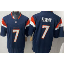 ELWAY #7 Men's Denver Broncos NFL Jersey 野马   (3代）