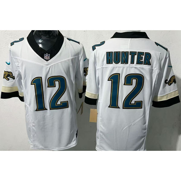 HUNTER #12 Men's Jacksonville Jaguars NFL Jersey 美洲虎    (3代）