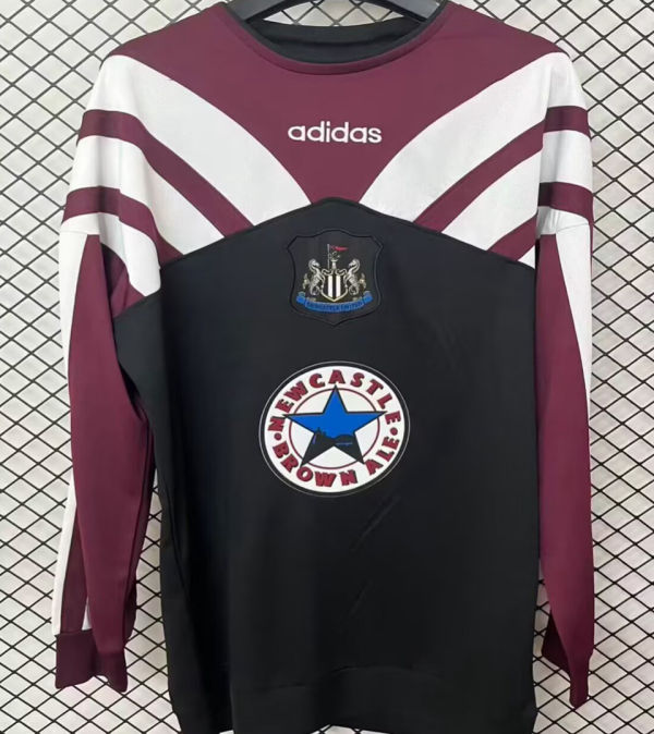 1996/97 Newcastle Retro Long Sleeve Soccer Jersey