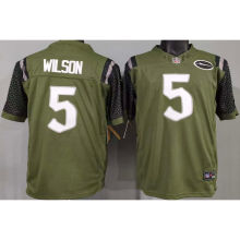 WILSON #5 Men's New York Jets NFL Jersey 喷气机   (3代）