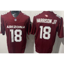 HARRISON JR #18 Men's Arizona Cardinals NFL Jersey 红雀   (3代）