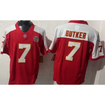 BUTKER #7 Men's Kansas City Chiefs NFL Jersey 酋长  (3代）