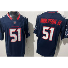 ANDERSON JR #51 Men's Houston Texans NFL Jersey 德州人    (3代）
