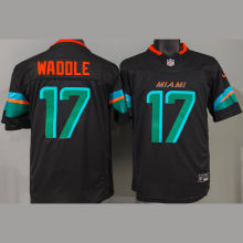 WADDLE #17 Men's Miami Dolphins NFL Jersey 海豚 (3代）