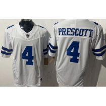 Copy PRESCOTT #4 Men's Dallas Cowboys NFL Jersey 牛仔   (3代）