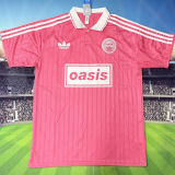 2026 AD x oasis #25 Pink Retro Style Fans Soccer Jersey (Have No.25 带号码）
