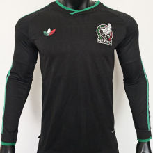 2026/27 Mexico Third Black Player Version Long Sleeve Soccer Jersey