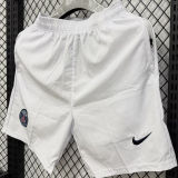 2026/27 PSG White Casual Short Pants  D338